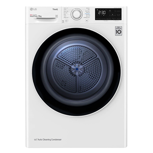 LG, 8 kg, depth 61.5 cm - Dryer