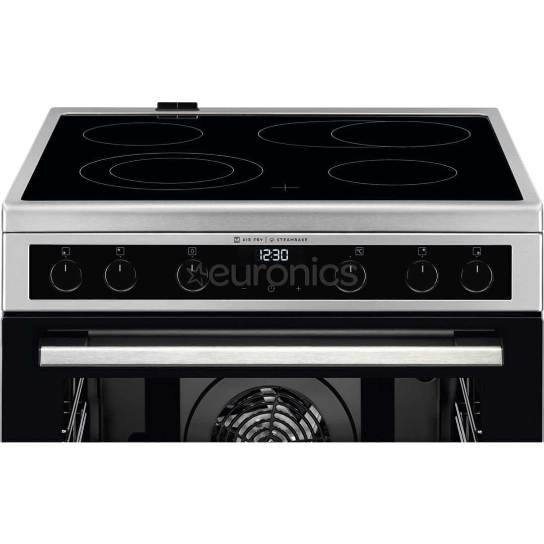 Electrolux SteamBake, 73 L, inox - Freestanding Ceramic Cooker