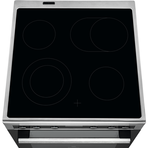 Electrolux SteamBake, 73 L, inox - Freestanding Ceramic Cooker