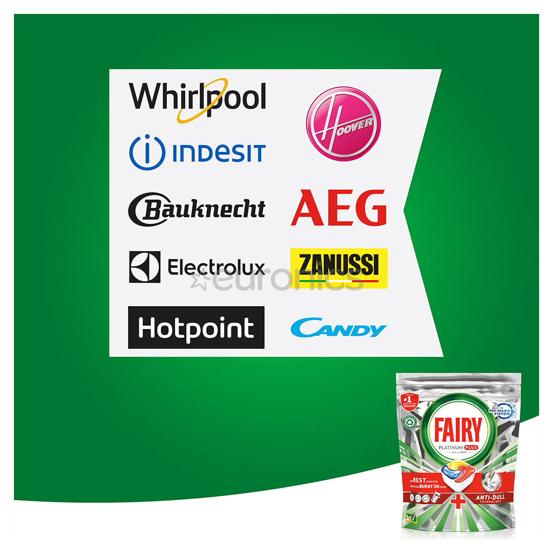 Таблетки для посудомоечной машины Fairy Platinum Plus Quick Wash