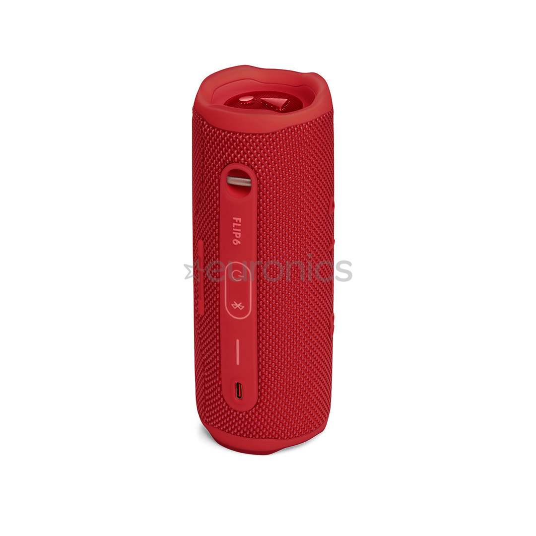 JBL Flip 6, красный - Портативная беспроводная колонка