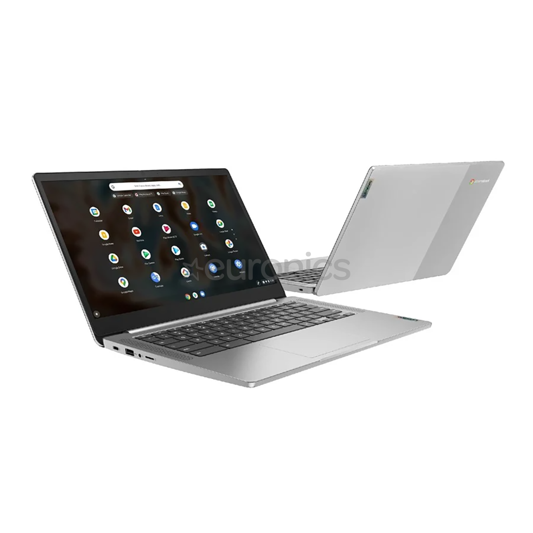 Lenovo IdeaPad 3 ChromeBook 14M836, 14", FHD, Octa-Core, 4 GB, 64 GB, hall - Sülearvuti