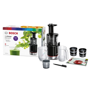 Bosch VitaExtract, slow, 150 W, black - Juicer