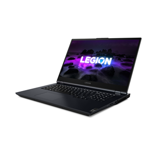 Lenovo Legion 5 17ACH6H, 17,3", FHD, 144 Hz, Ryzen 7, 16 GB, 512 GB, RTX 3070, must - Sülearvuti 82JY000NMX