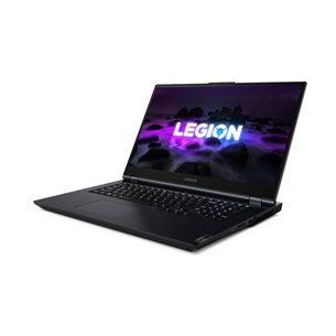 Lenovo Legion 5 17ACH6H, 17.3", FHD, 144 Hz, Ryzen 7, 16 GB, 512 GB, RTX 3070, black - Notebook