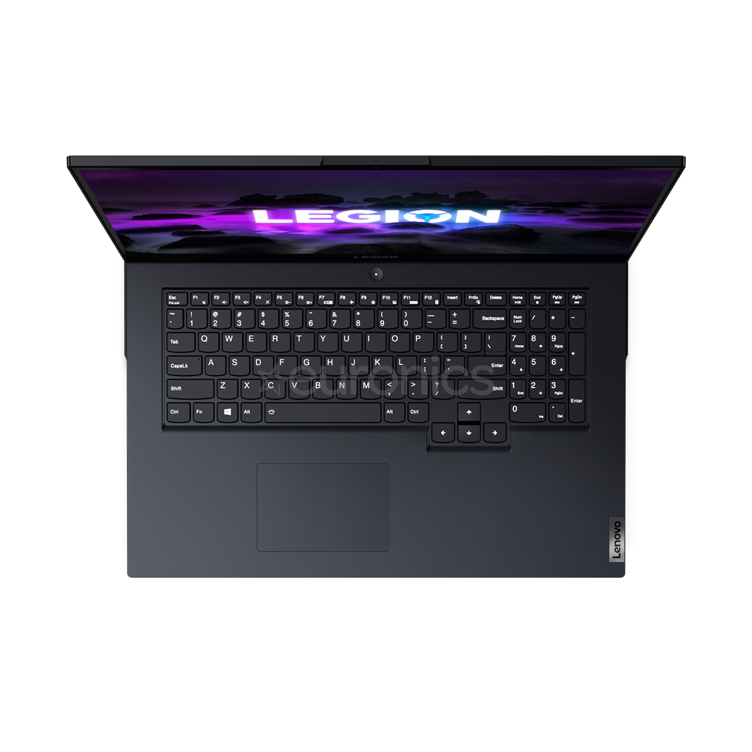 Lenovo Legion 5 17ACH6H, 17,3", FHD, 144 Hz, Ryzen 7, 16 GB, 512 GB, RTX 3070, must - Sülearvuti
