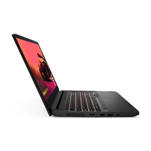 Lenovo IdeaPad Gaming 3 15ACH6, 15,6", FHD, Ryzen 5, 8 GB, 256 GB, must - Sülearvuti