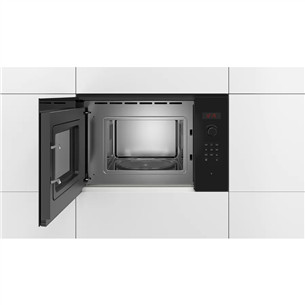 Bosch seeria 2, 20 L, 800 W, must - Integreeritav mikrolaineahi