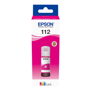 Чернила для принтера Epson 112 Ecotank Magenta (пурпурный) C13T06C34A