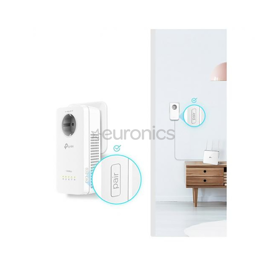 Võrgulaiendi adapter TP-Link AV1300 Powerline ac Wi-Fi Kit