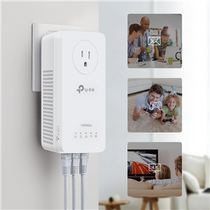 Võrgulaiendi adapter TP-Link AV1300 Powerline ac Wi-Fi Kit