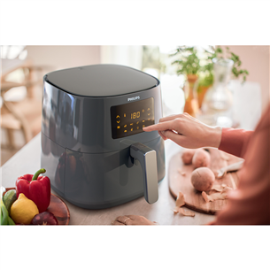 Philips Essential XL, 2000 W, 6,2 L + accessory, grey - Airfryer