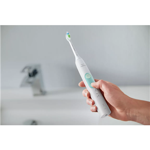 Philips Sonicare ProtectiveClean 5100, футляр, белый/зеленый - Электрическая зубная щетка