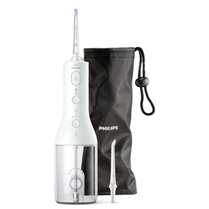 Philips Sonicare Cordless Power Flosser 3000, white/silver - Interdental cleaner HX3806/31