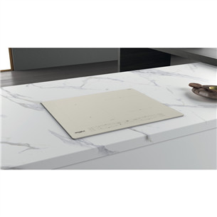 Whirlpool, width 59 cm, frameless, beige - Built-in Induction Hob