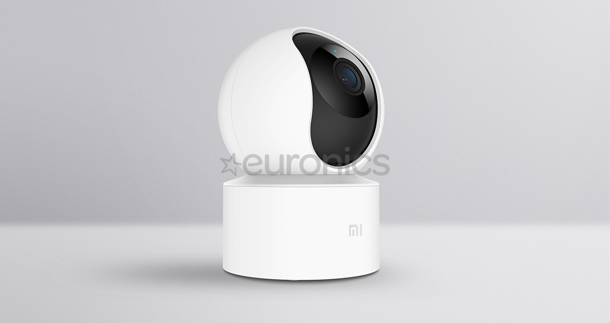 Xiaomi Mi 360°, WiFi, inimese tuvastus, öörežiim, valge - Turvakaamera
