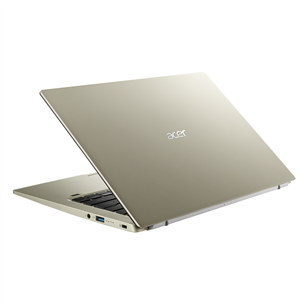 Acer Swift 1, 14", FHD, Pentium, 8 GB, 256 GB, kuldne - Sülearvuti