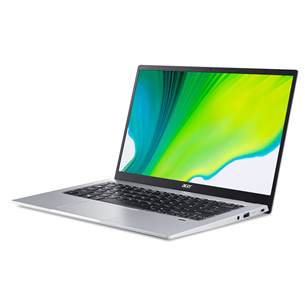 Acer Swift 1, 14", FHD, Pentium, 8 GB, 256 GB, hõbefane - Sülearvuti