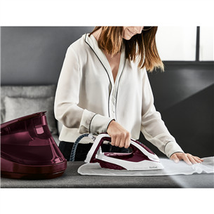 Tefal Pro Express Vision, 3000 Вт, бордовый/белый - Гладильная система