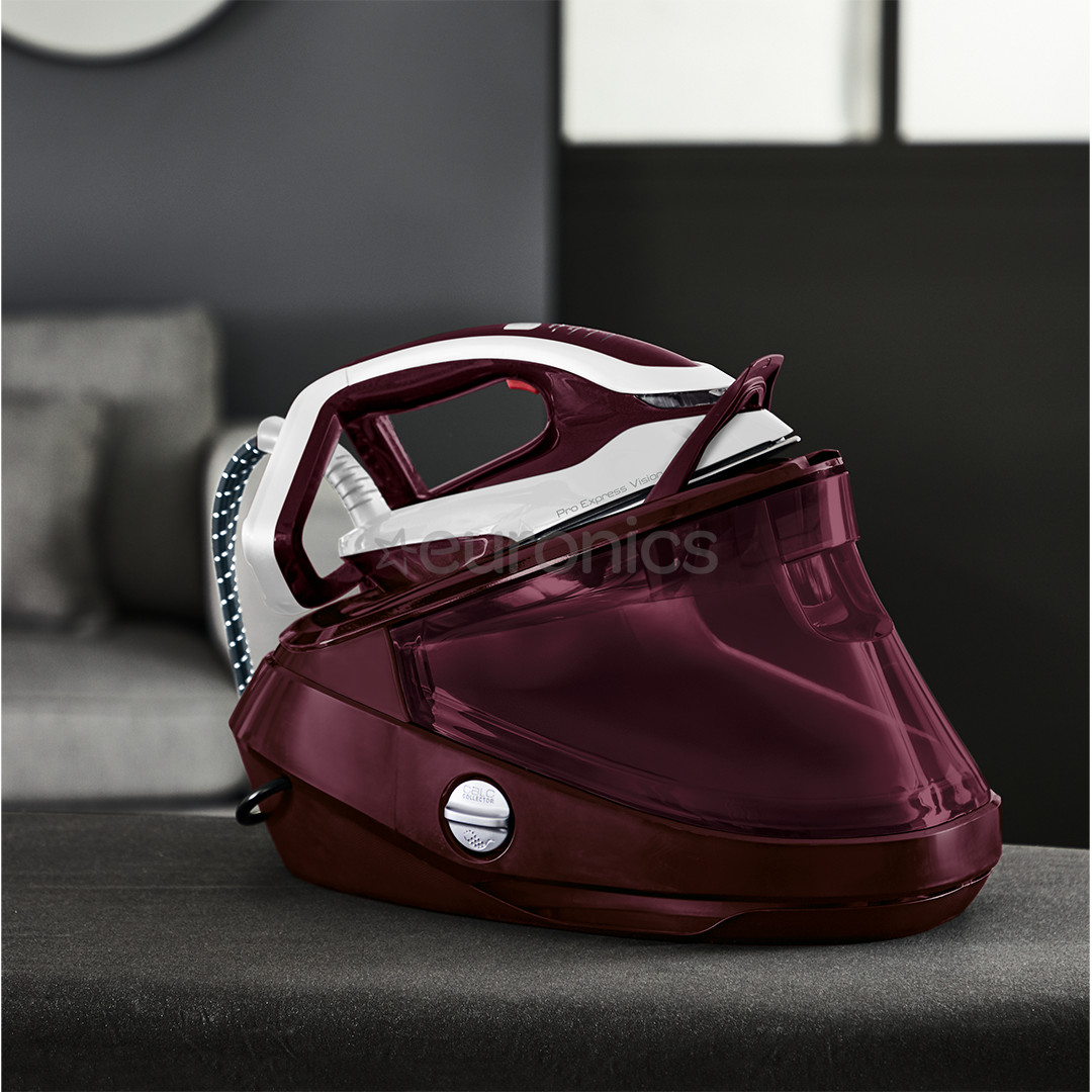 Tefal Pro Express Vision, 3000 Вт, бордовый/белый - Гладильная система