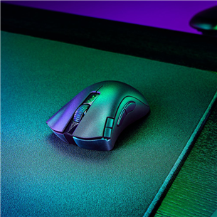 Razer DeathAdder V2 X HyperSpeed, must - Juhtmevaba optiline hiir