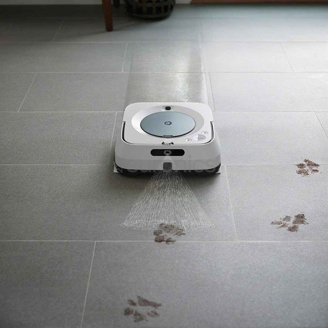 iRobot Braava jet m6, valge - Põrandapesurobot