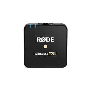 RODE Wireless GO II, 3,5 mm, USB-C, must - Juhtmevaba mikrofon