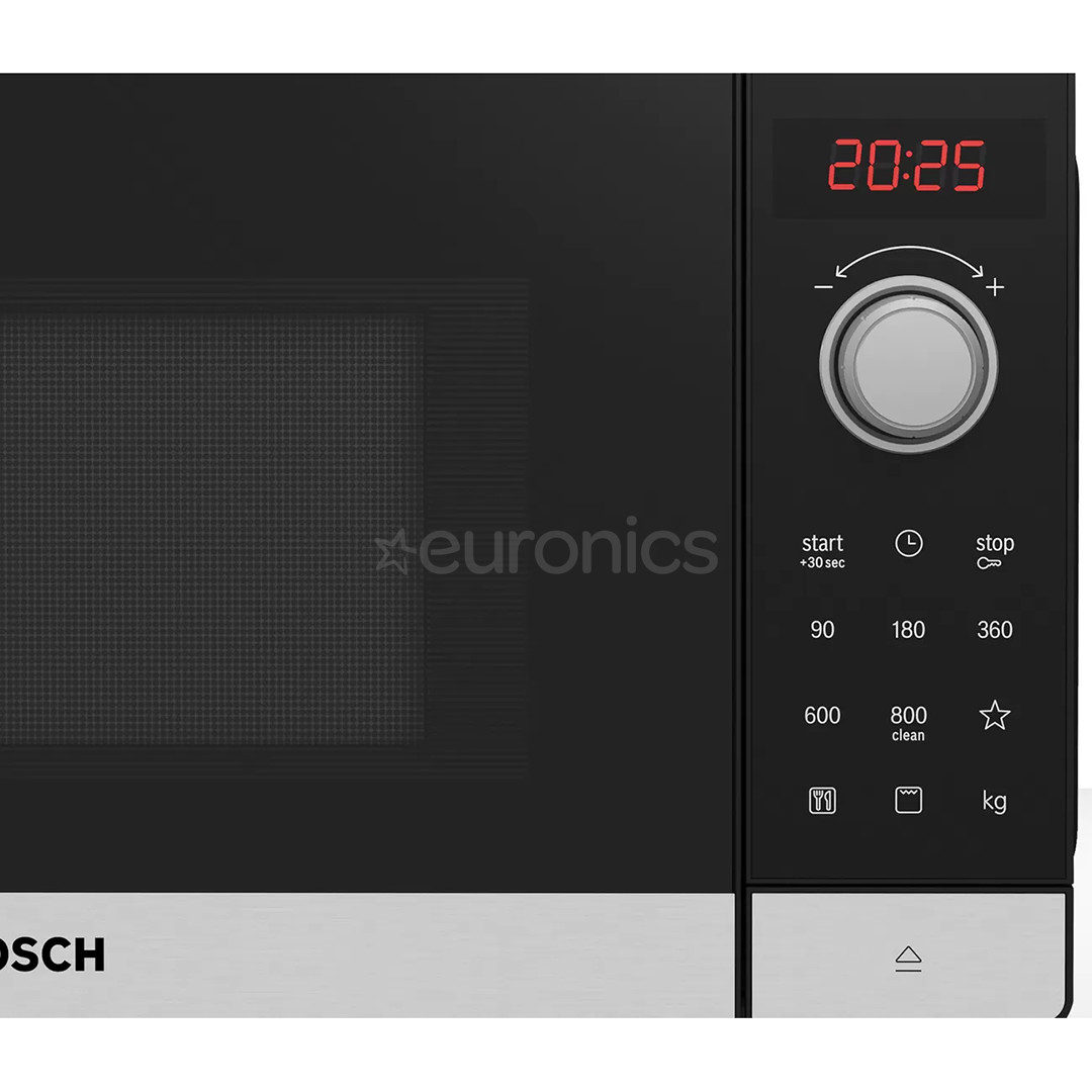 Bosch, 20 L, 800 W, roostevaba teras - Mikrolaineahi grilliga