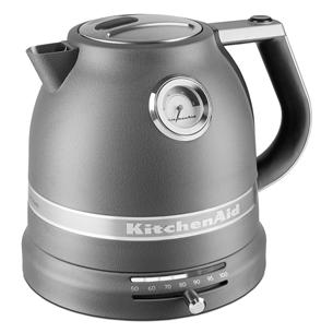 KitchenAid Artisan, reguleeritav temperatuur, 1,5 L, hall - Veekeetja