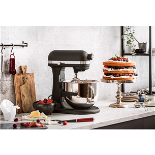 KitchenAid Artisan, 500 Вт, 6,9 л, черный - Миксер