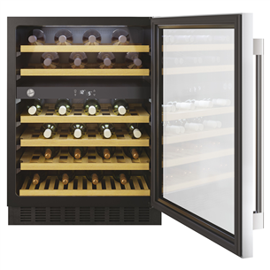 Hoover, 46 bottles, height 82 cm, black - Wine Cooler