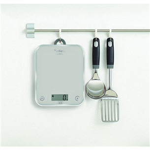 Tefal Optiss, up to 5 kg, silver - Kitchen scale