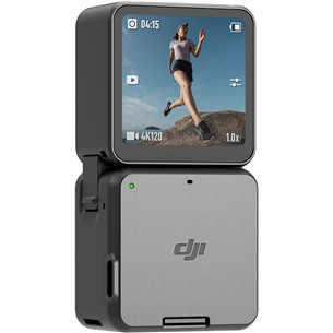 DJI Action 2 Dual screen, must - Seikluskaamera