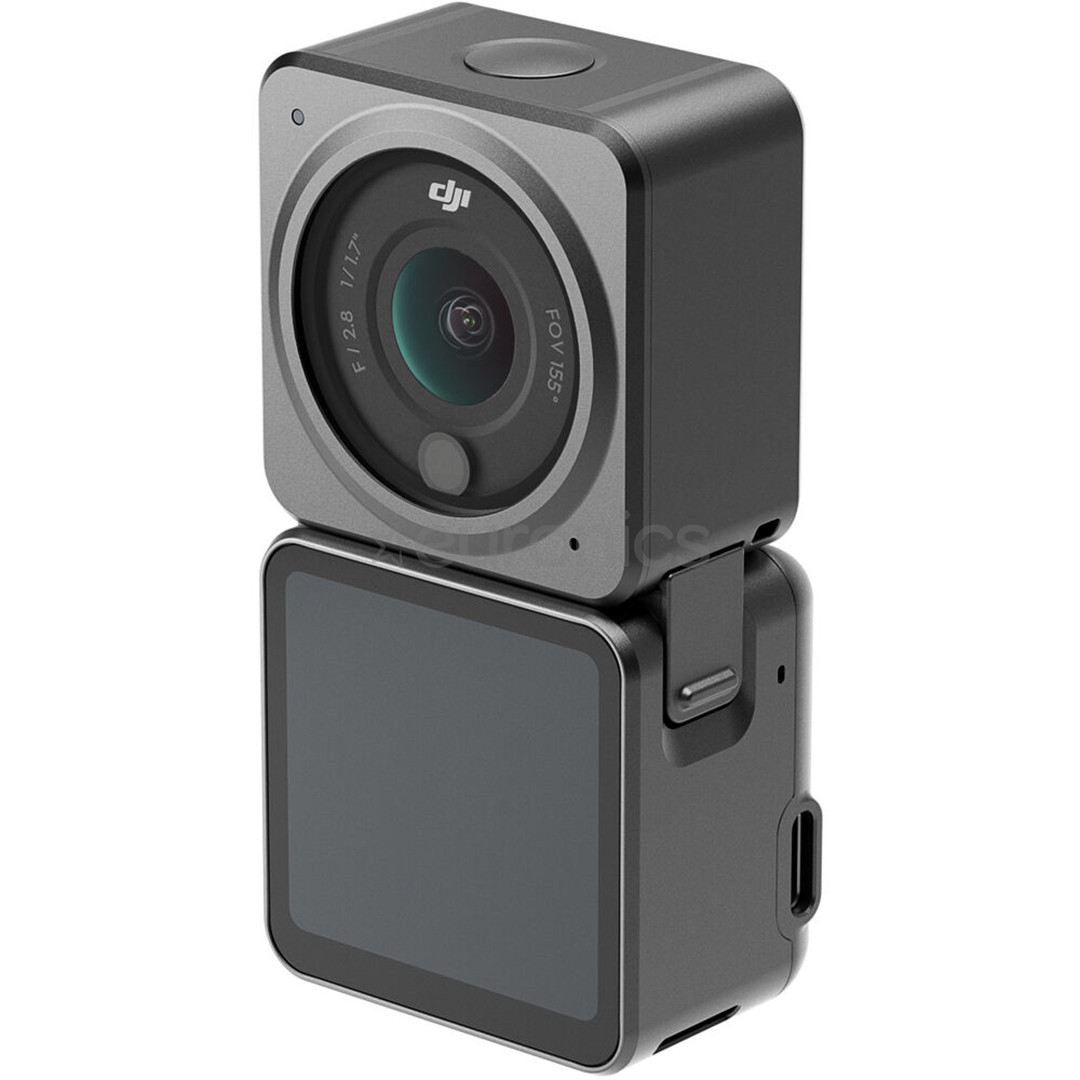DJI Action 2 Dual screen, must - Seikluskaamera