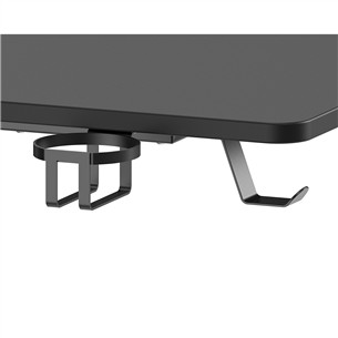 Deltaco Gaming DT410, must - Elektriliselt reguleeritav laud