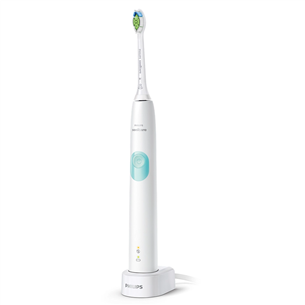 Philips Sonicare ProtectiveClean 4300, белый/зеленый - Электрическая зубная щетка HX6807/24