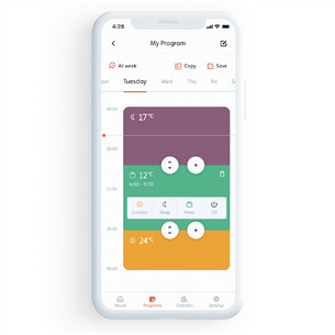 Mill Gentle Air WiFi, 1500 Вт, белый - Масляный радиатор