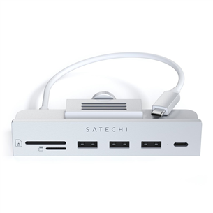 Satechi iMac 24'' (2021), USB C, серебристый - Хаб USB-C