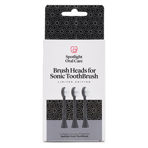 Spotlight Sonic, 3 pieces, grey - Toothbrush heads