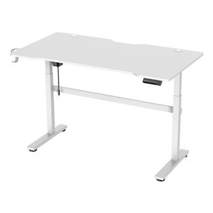 Deltaco Gaming DT410, white - Motorized desk