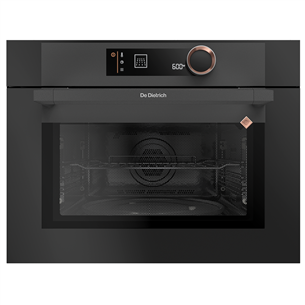 De Dietrich, 40 L, 1000 W, black - Built-in Microwave Oven with Grill