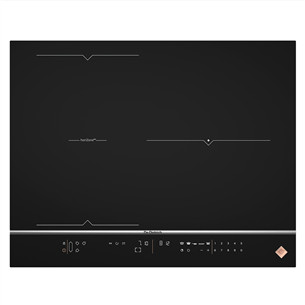 De Dietrich, width 65 cm, frameless, black - Built-in Induction Hob