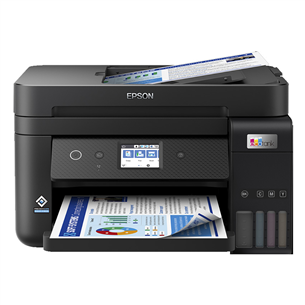 Epson EcoTank L6290, WiFi, LAN, dupleks, must - Multifunktsionaalne värvi-tindiprinter C11CJ60404