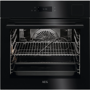 AEG SteamPro 9000, 255 preset programs, 70 L, black - Built-in steam oven