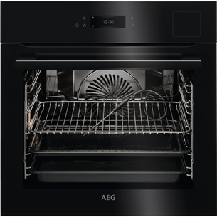 AEG SteamPro 9000, 255 eelseadistatud programmi, 70 L, must - Integreeritav auruahi BSE798380B