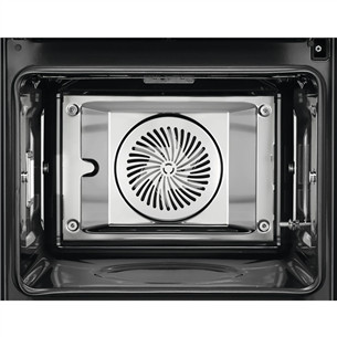 AEG SteamPro 9000, 255 настроенных программ, 70 л, черный - Интегрируемый паровой духовой шкаф