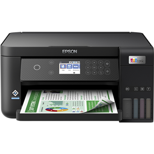 Epson EcoTank L6260, WiFi, черный - Многофункциональный цветной струйный принтер C11CJ62402