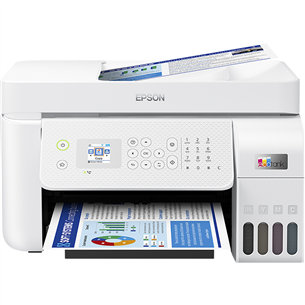 Epson EcoTank L5296, WiFi, LAN, valge - Multifunktsionaalne värvi-tindiprinter