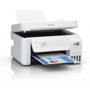 Epson EcoTank L5296, WiFi, LAN, valge - Multifunktsionaalne värvi-tindiprinter