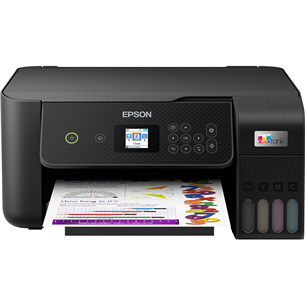 Epson EcoTank L3260, WiFi, черный - Многофункциональный цветной струйный принтер C11CJ66407